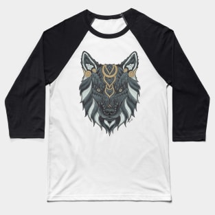 Golden Wolf Baseball T-Shirt